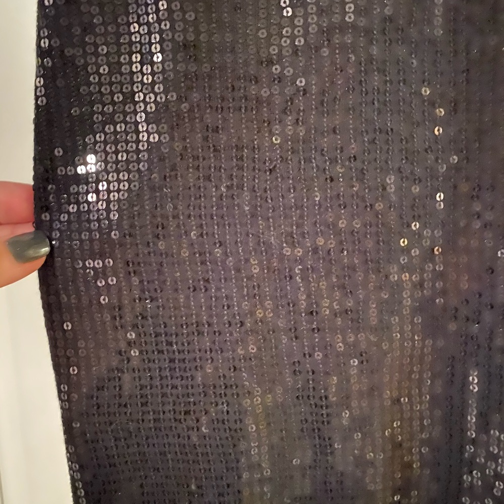 Black sparkle shirt
